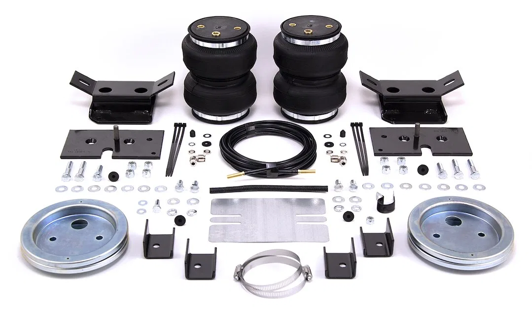 57272 – AIR LIFT Helper Spring Kit, Air Spring Frame Mount Up To 5000 Pounds Of Leveling Capacity Air Adjustable From...